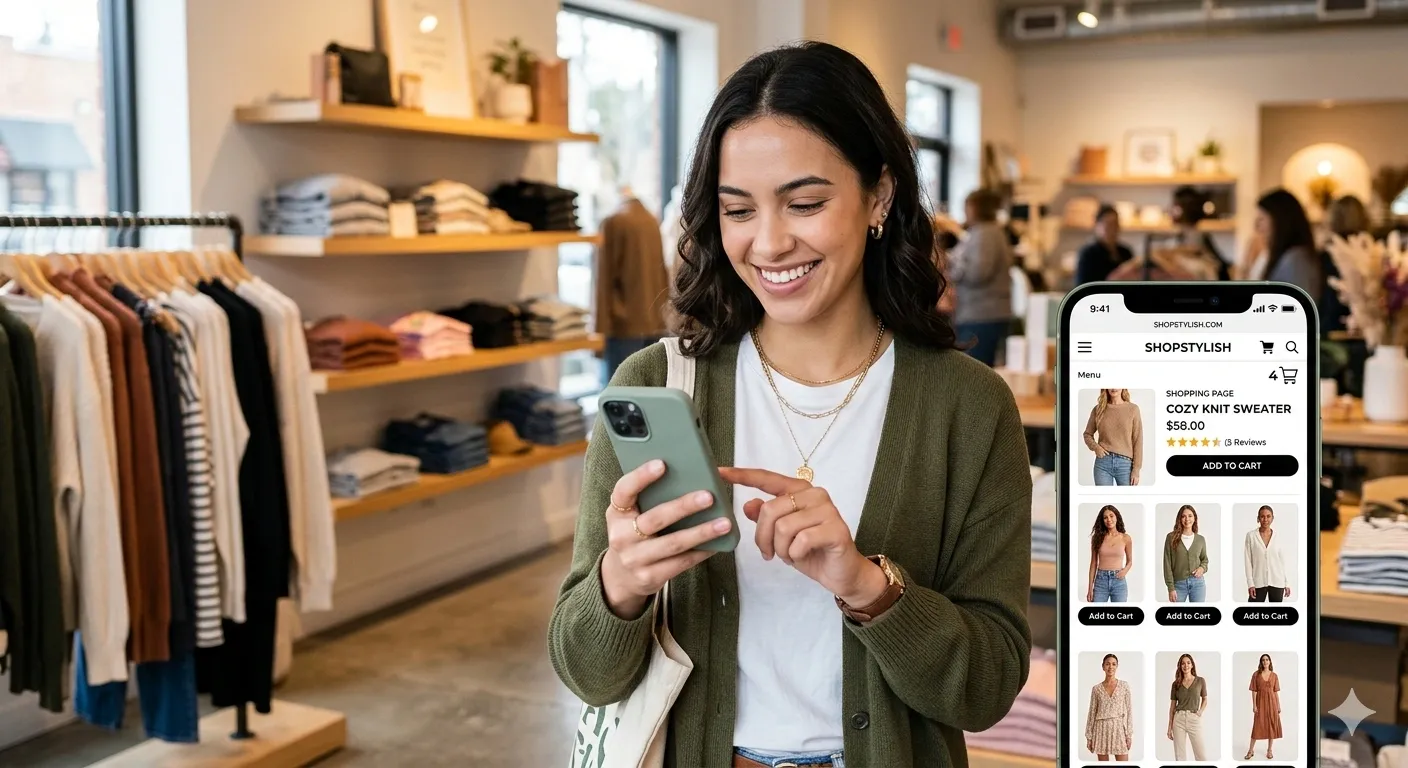 ecommece website image